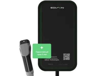 EDISON SLIM 7-22 кВт Type 2 — зарядная станция 22 кВт, переменный ток