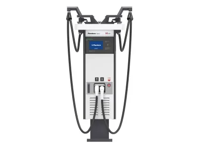 Pandora Aero 80 CCS Combo2 или Tesla (NACS) + GB/T или CHAdeMO — зарядная станция 80 кВт, постоянный ток